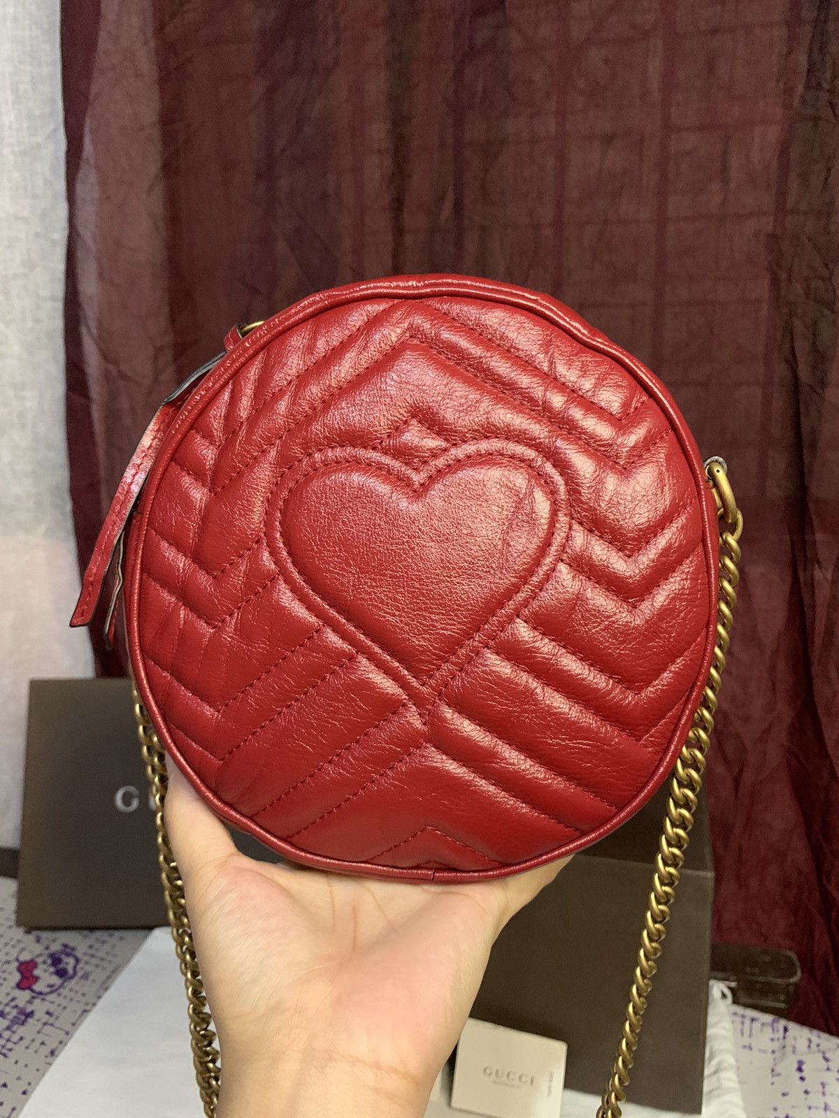 Gucci Authentic Gucci Marmont Round Size ONE SIZE - 2 Thumbnail
