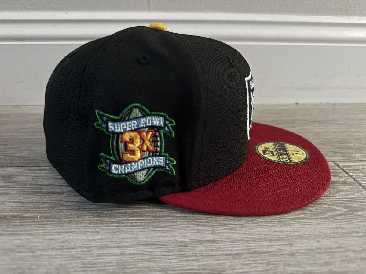 New Era Las Vegas Raiders New Era Stackin Chips Black Red Sz 7 3/8 Size ONE SIZE - 2 Thumbnail