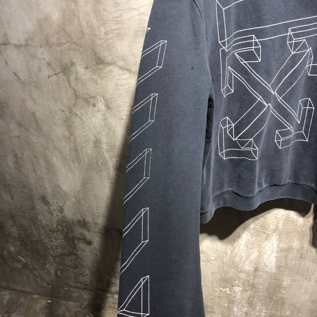 Off-White Off-White 3D stencil arrows zip-up hoodie Size US L / EU 52-54 / 3 - 5 Thumbnail