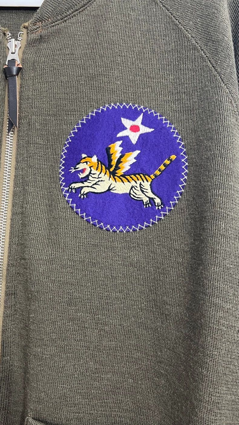 The Real McCoy's The Real McCoy Wool C2 Military Jacket with Flying Tiger Em Size US XL / EU 56 / 4 - 6 Thumbnail