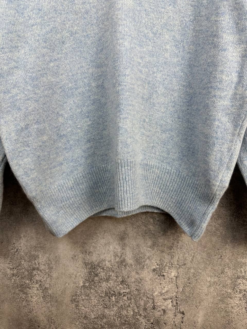 Other House of Bruar V-Neck Lambs Wool Sweater Light Blue Jumper Size US M / EU 48-50 / 2 - 7 Thumbnail