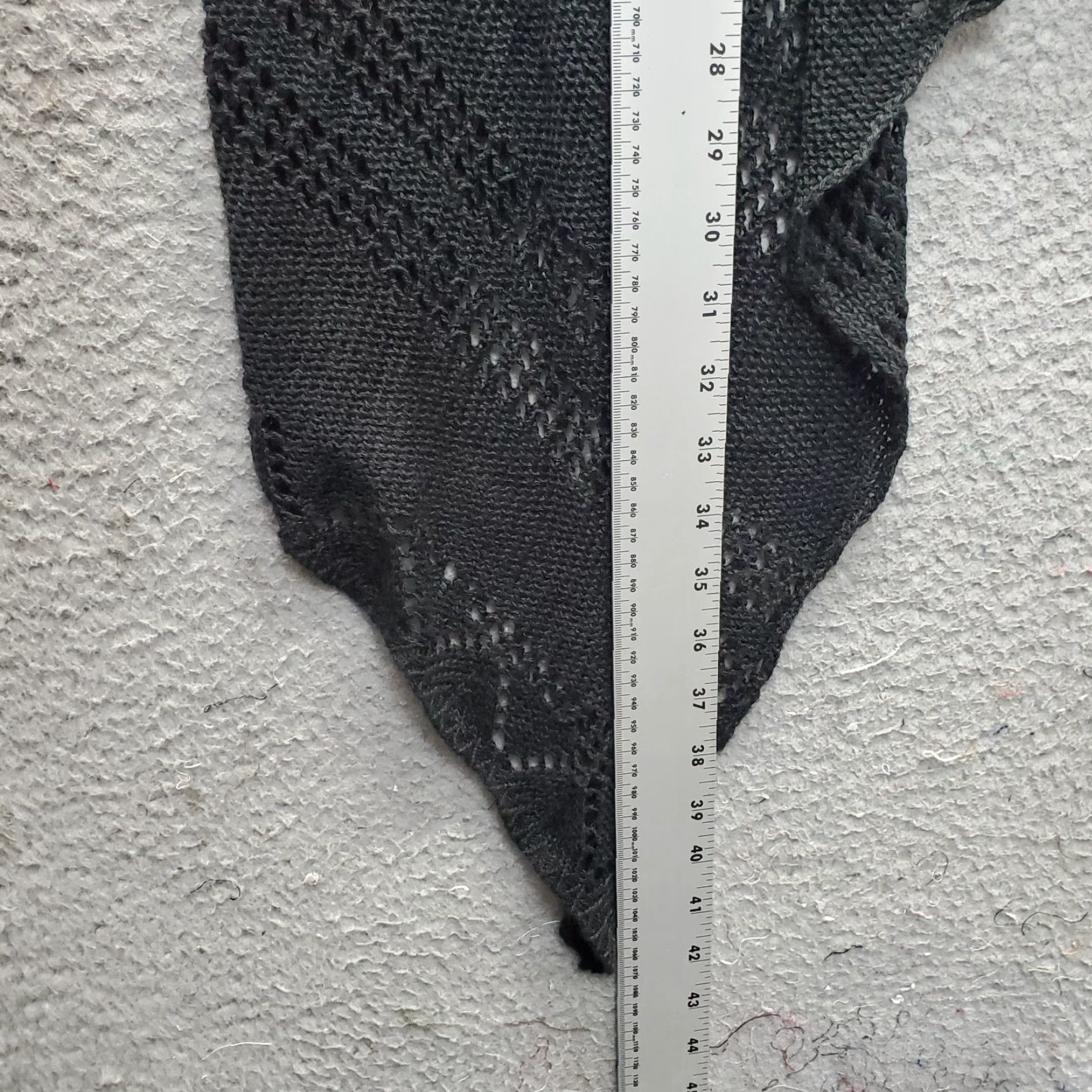 Vintage JACK Cardigan Womens XS Black Knitted Open Drape Front Lightweight Classic Fit Cardigan Size XS / US 0-2 / IT 36-38 - 4 Thumbnail