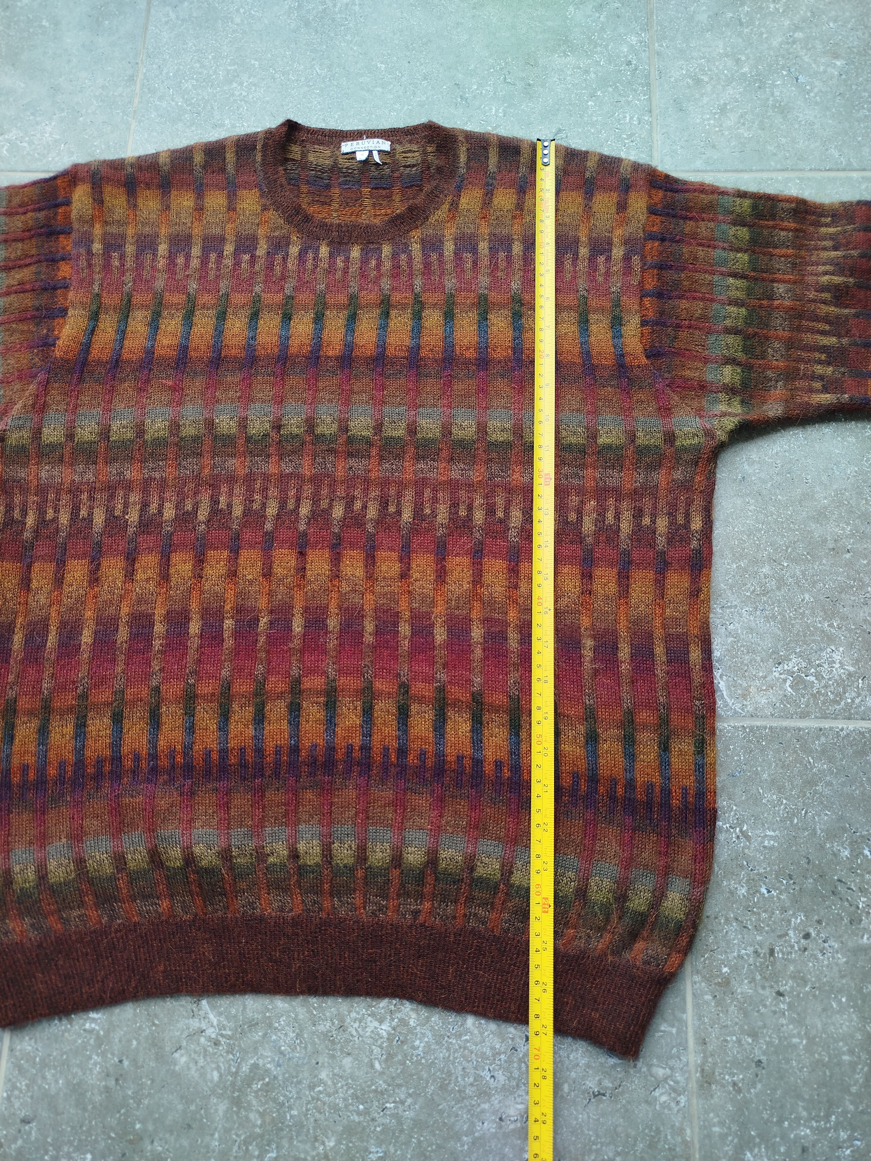 Vintage Peruvian Connection Sweater Crew Neck Alpaca Ethnic Size US M / EU 48-50 / 2 - 11 Thumbnail
