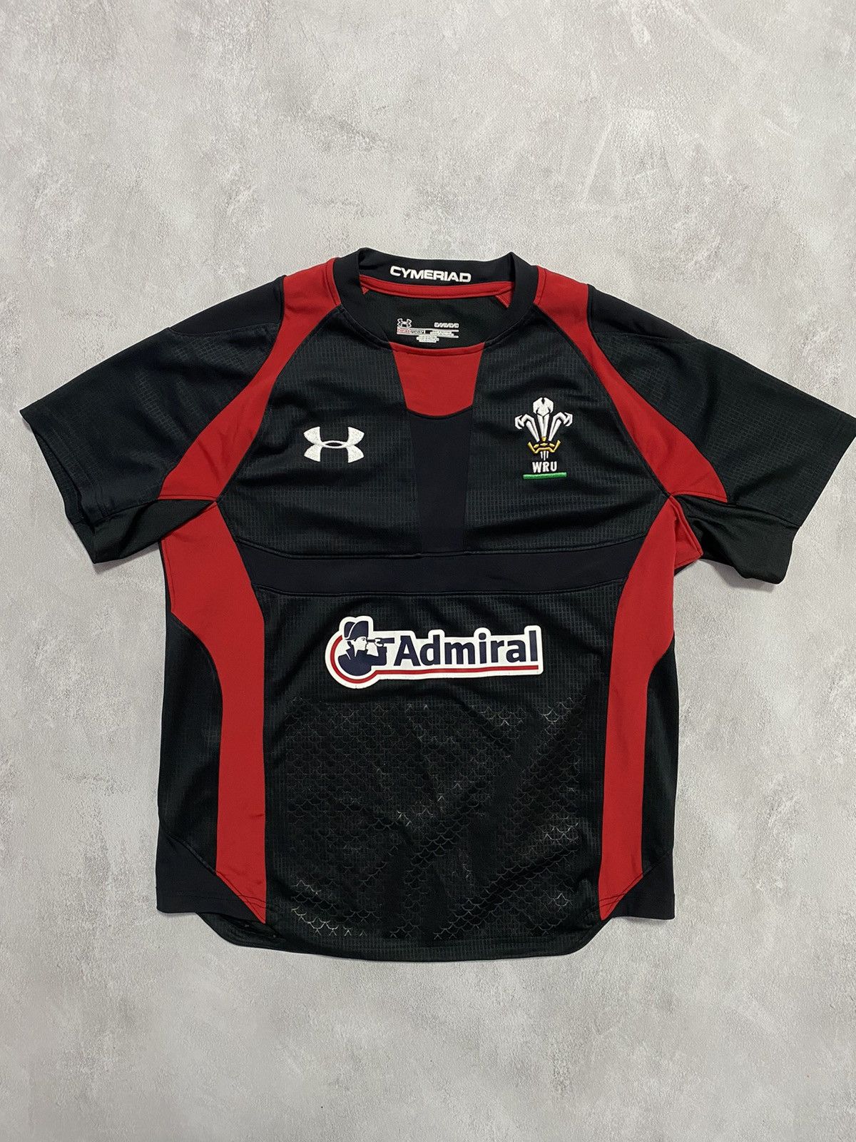 Under Armour Wales Union Rugby Shirt Away 2011/2012 Jersey Under Armour Size US M / EU 48-50 / 2 - 1 Thumbnail