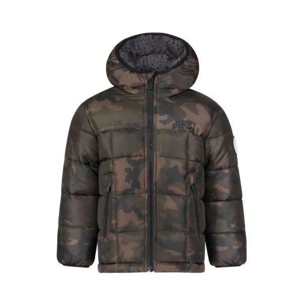 DKNY Dkny Little Boys Reversible Sherpa Jacket Olive Camo Grailed