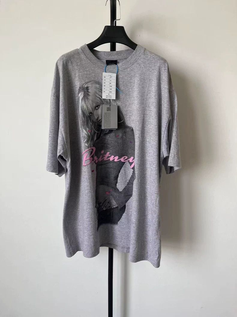 Balenciaga Balenciaga Britney Spears love heart short-sleeve T-shirt - dmc Size US L / EU 52-54 / 3 - 1 Thumbnail