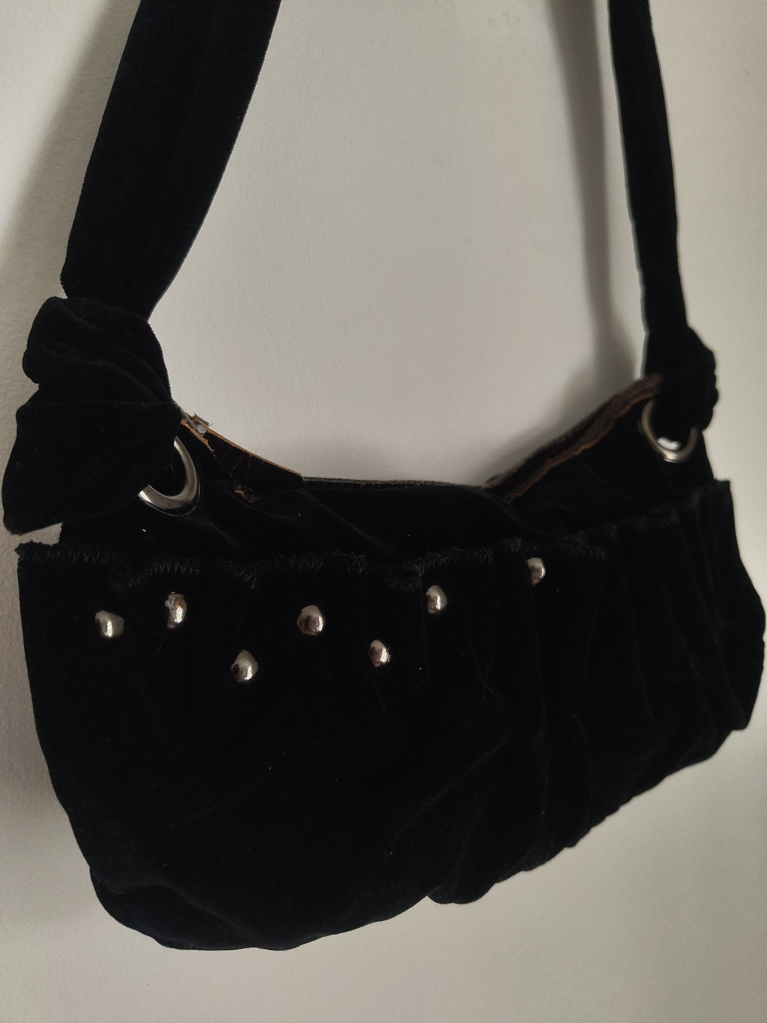 Miu Miu Velvet vintage black Miu Miu bag 00" Size ONE SIZE - 2 Thumbnail