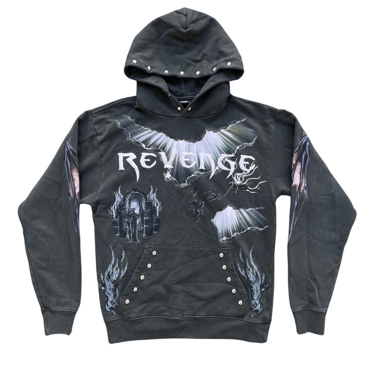 Designer Revenge x Diablo IV Giveaway Hoodie Size Small Size US S / EU 44-46 / 1 - 1 Thumbnail