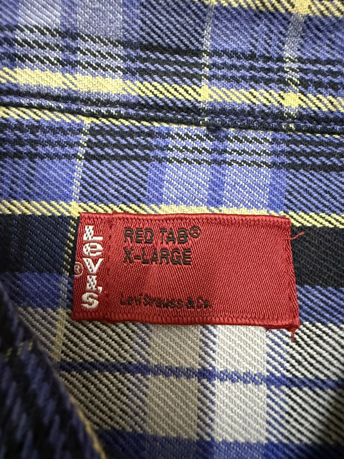 Levi's Vintage Clothing × Vintage Vintage Levi Strauss Japan co.Ltd Flannel Shirt Size US L / EU 52-54 / 3 - 7 Thumbnail