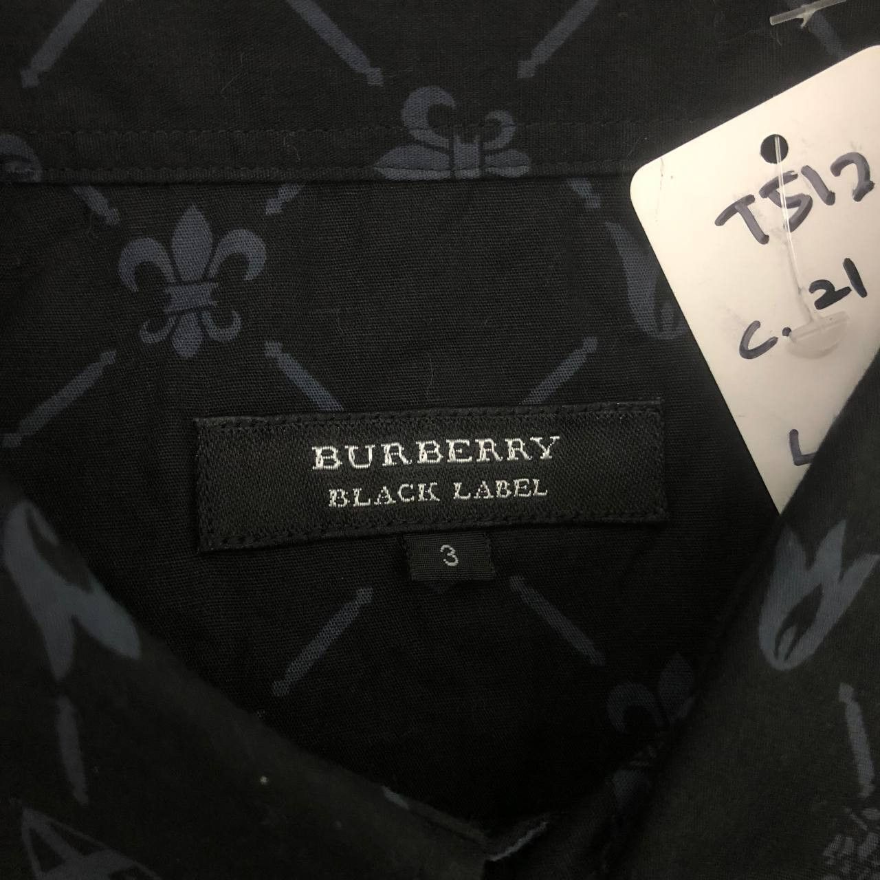 Black Label × Burberry T512 BURBERRY BLACK LABEL MONOGRAM FULLPRINT SHIRTS Size US M / EU 48-50 / 2 - 5 Thumbnail