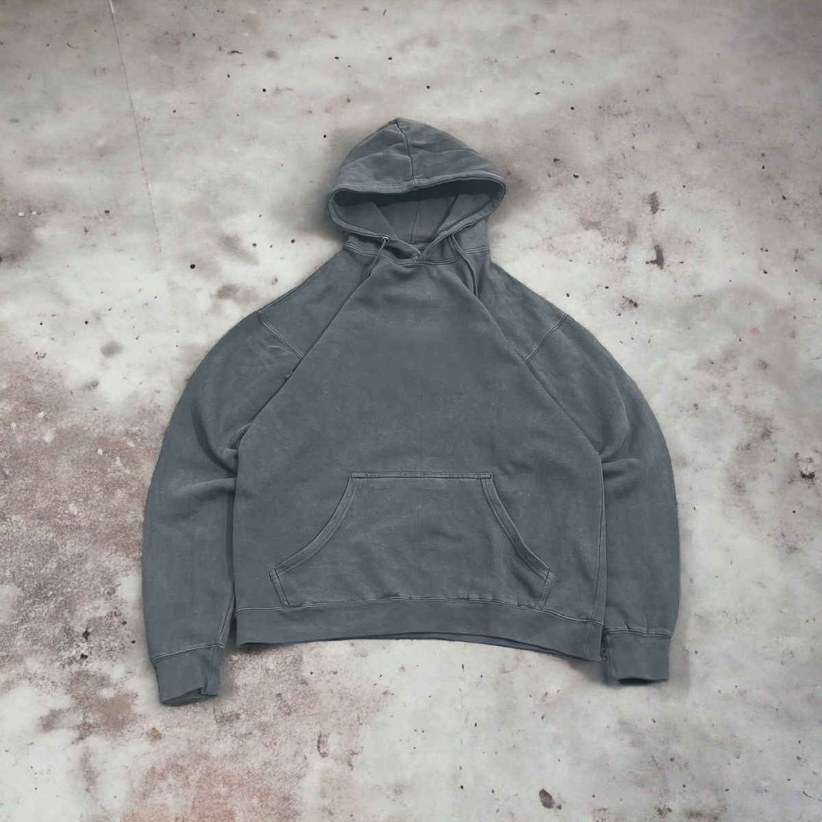 Vintage Vintage Washed Boxy Heavyweight 14oz blank hoodie Size US XL / EU 56 / 4 - 4 Thumbnail