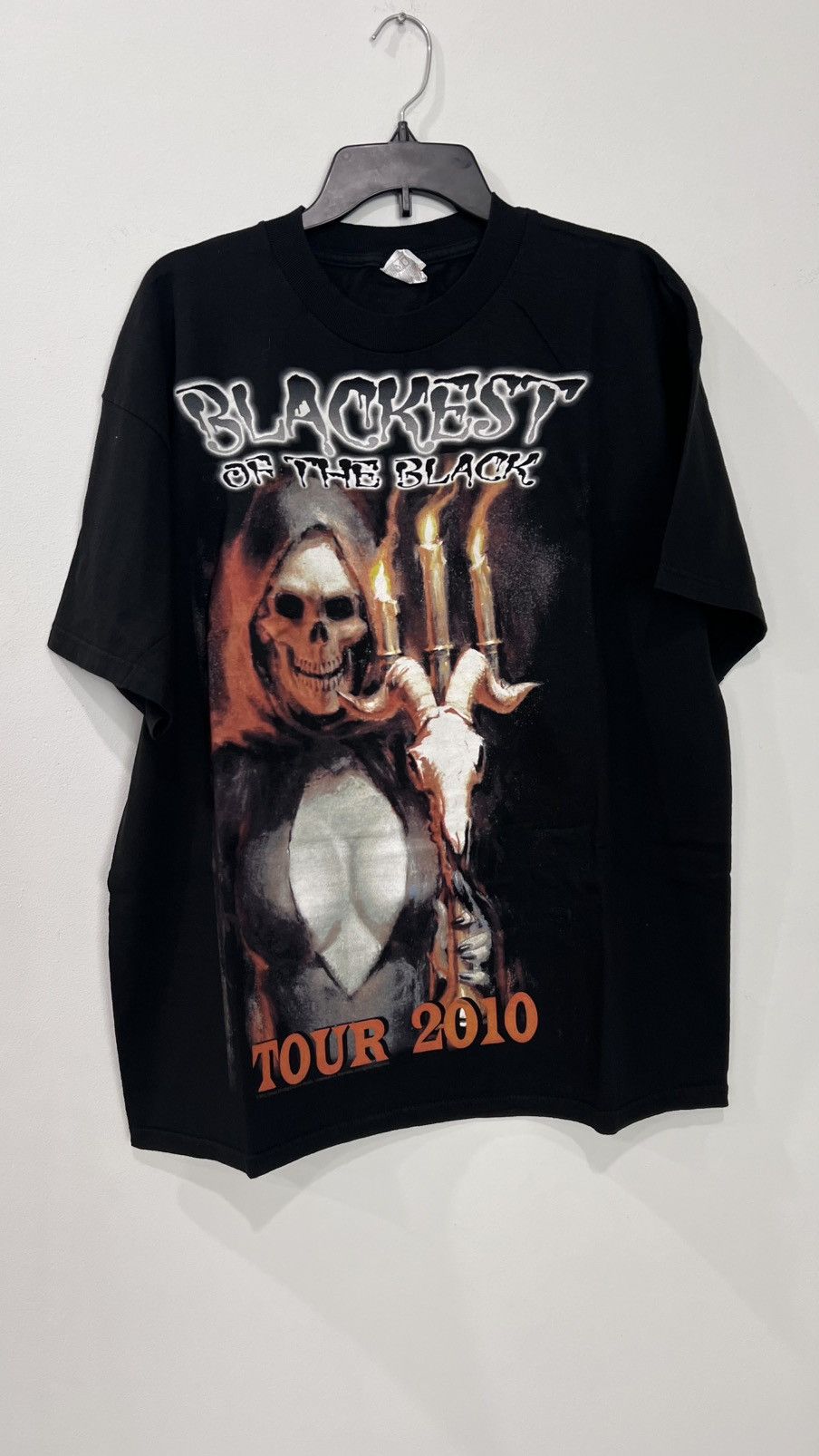 Band Tees × Vintage 2010 Danzig Blackest Of The Black Tour Tee Size XL Size US XL / EU 56 / 4 - 1 Thumbnail