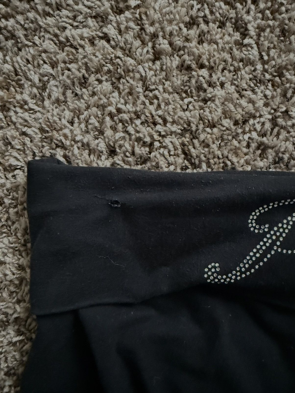Victoria's Secret Black Victoria's Secret PINK fold over leggings Size 30" / US 8 / IT 44 - 2 Thumbnail
