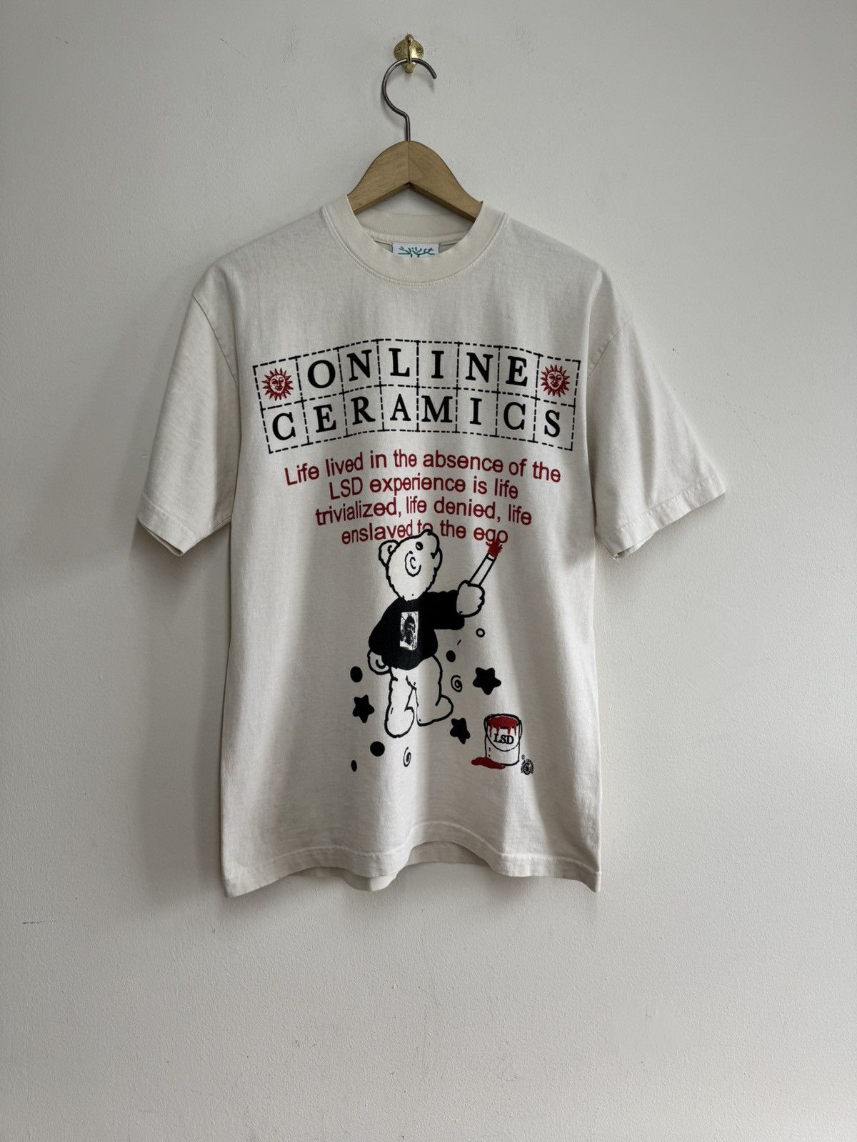 Online Ceramics Online Ceramics - Two Gifts - White Tee | Grailed
