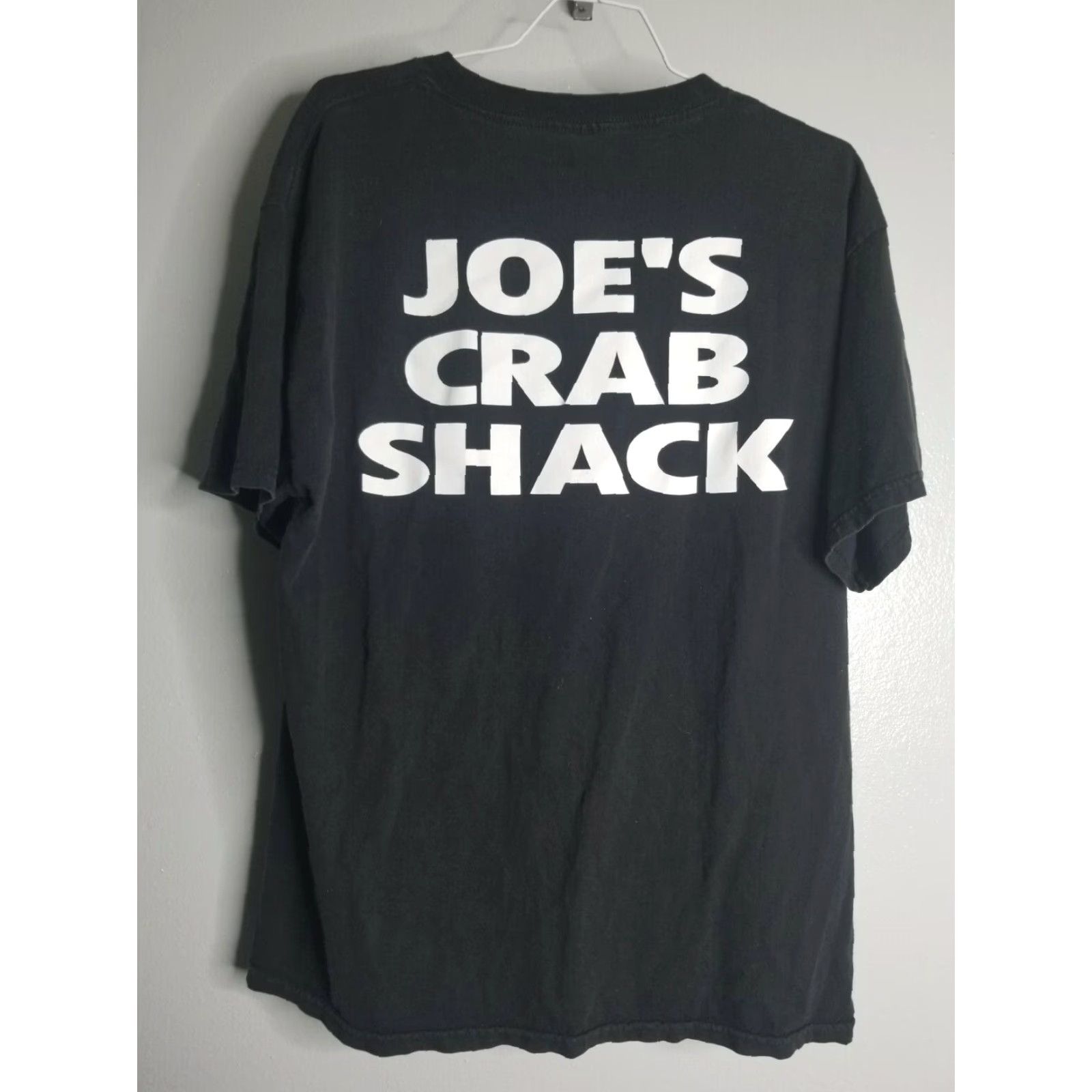 Doublet VINTAGE Joe’s Crab Shack T-Shirt - Bite Me Double-Sided - Adult Large Black Cotton Logo Crew Neck Shirt Mens Modern Era Culinary Theme Size US L / EU 52-54 / 3 - 2 Thumbnail