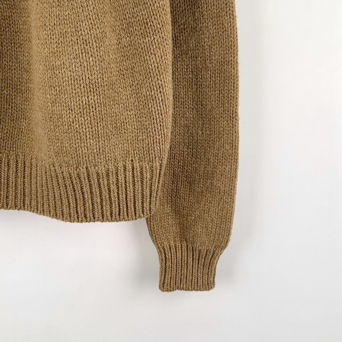 Celine Celine Dark Brown Fair Isle Long Sleeve Knit Sweater K26WX Size S / US 4 / IT 40 - 4 Thumbnail