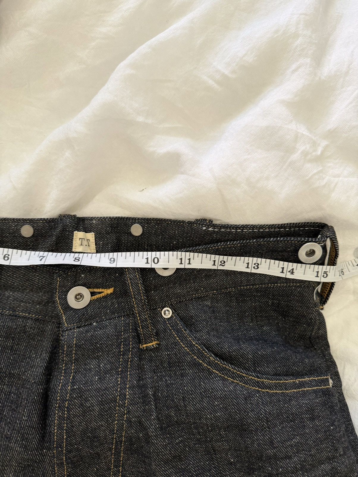Taiga Takahashi Taiga Takahashi Lot 704 Denim Trousers size 30 Size US 30 / EU 46 - 6 Thumbnail
