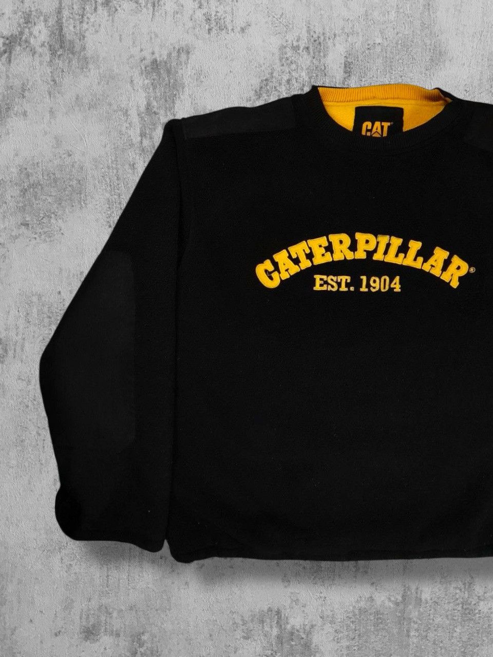 Caterpillar × Vintage CAT reversible quilted sherpa fleece sweatshirt jacket Size US L / EU 52-54 / 3 - 3 Thumbnail
