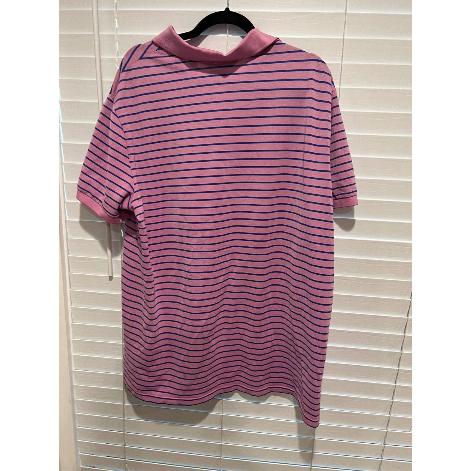 Polo Ralph Lauren Polo Golf Ralph Lauren Performance Pro Fit Pink Striped Polo Size US XXL / EU 58 / 5 - 4 Thumbnail