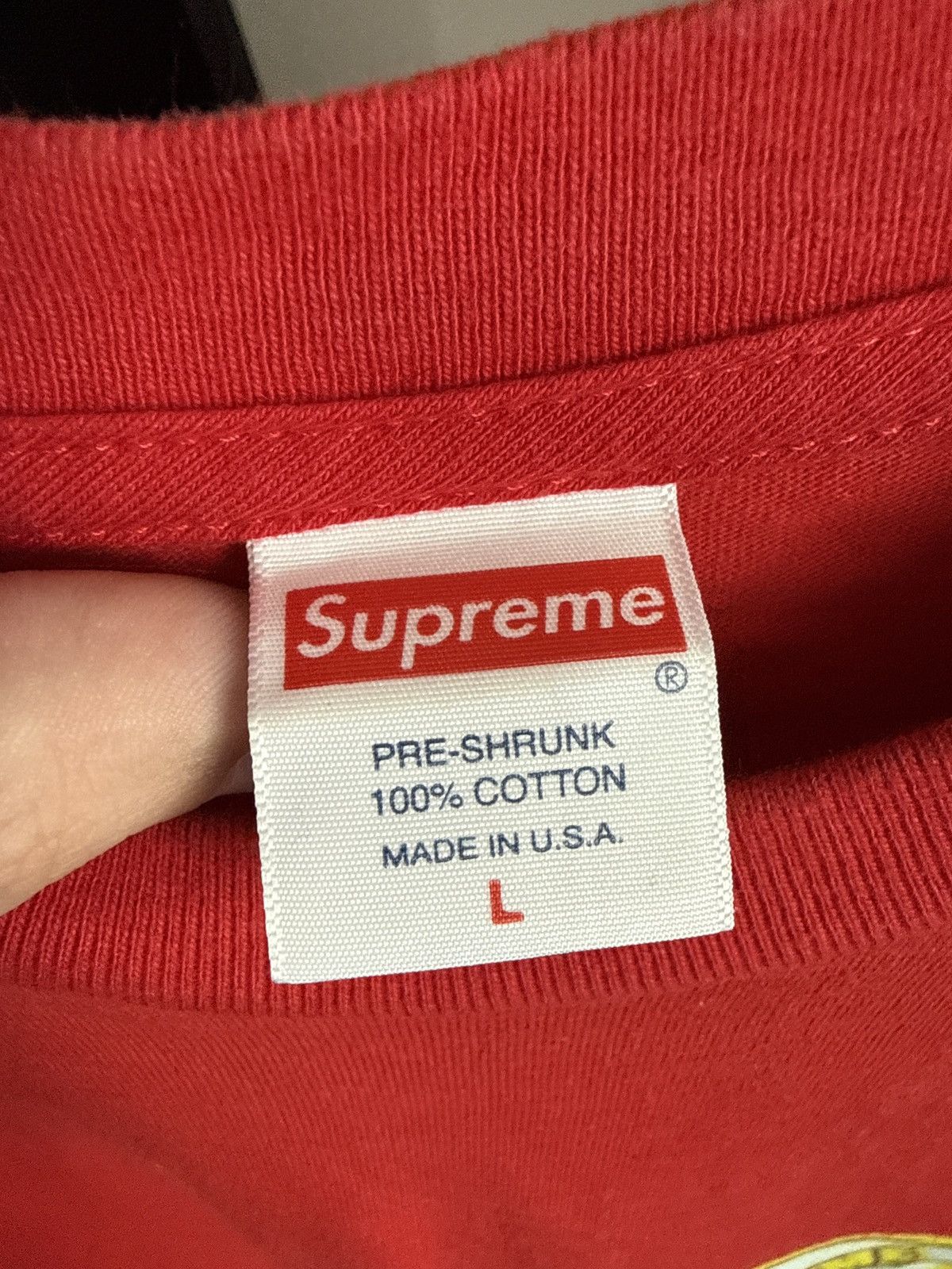 Supreme Greetings From Supreme Tee Size US L / EU 52-54 / 3 - 4 Thumbnail