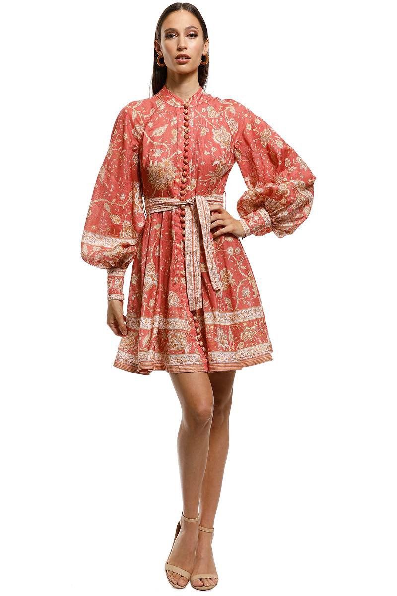 Zimmermann Zimmermann Veneto Border Short Dress Size XS / US 0-2 / IT 36-38 - 1 Thumbnail