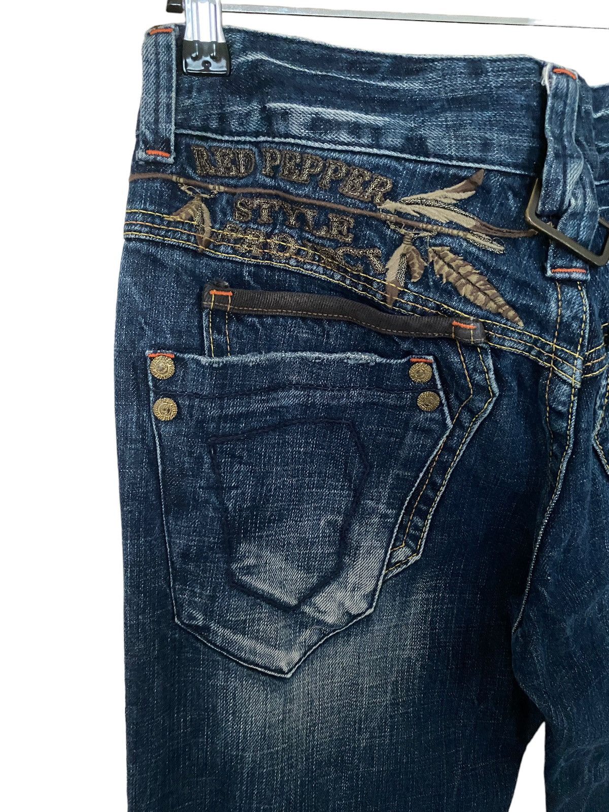 Japanese Brand × Vintage Vintage Japanese Brand Red Pepper Jeans 2000s Size US 30 / EU 46 - 5 Thumbnail