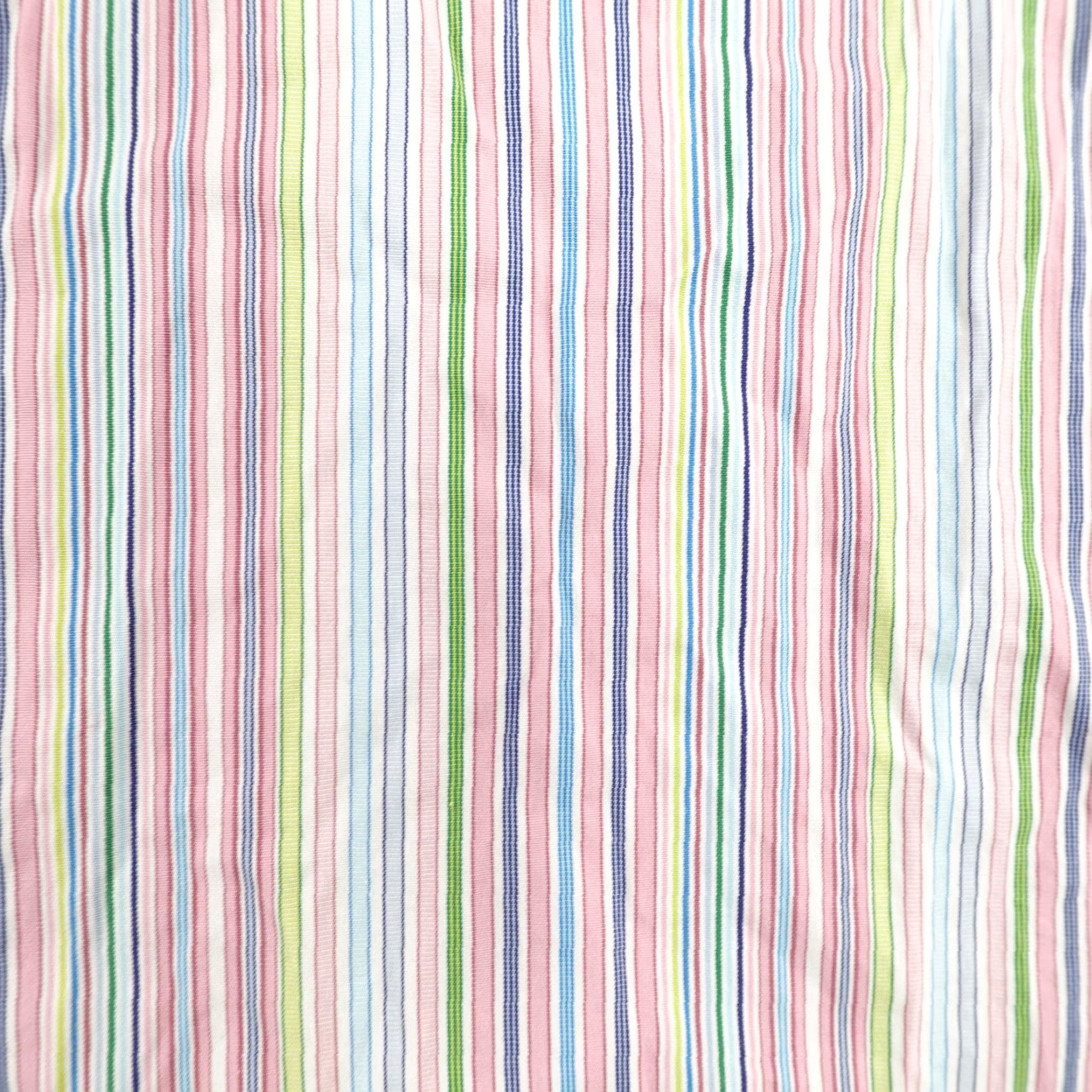 Etro Etro 42 Shirt Mens Medium Pink Stripes Button Up Long Sleeve Dress Shirt Italy Etro 42 Made in Italy Button-Up Size 40R - 4 Thumbnail