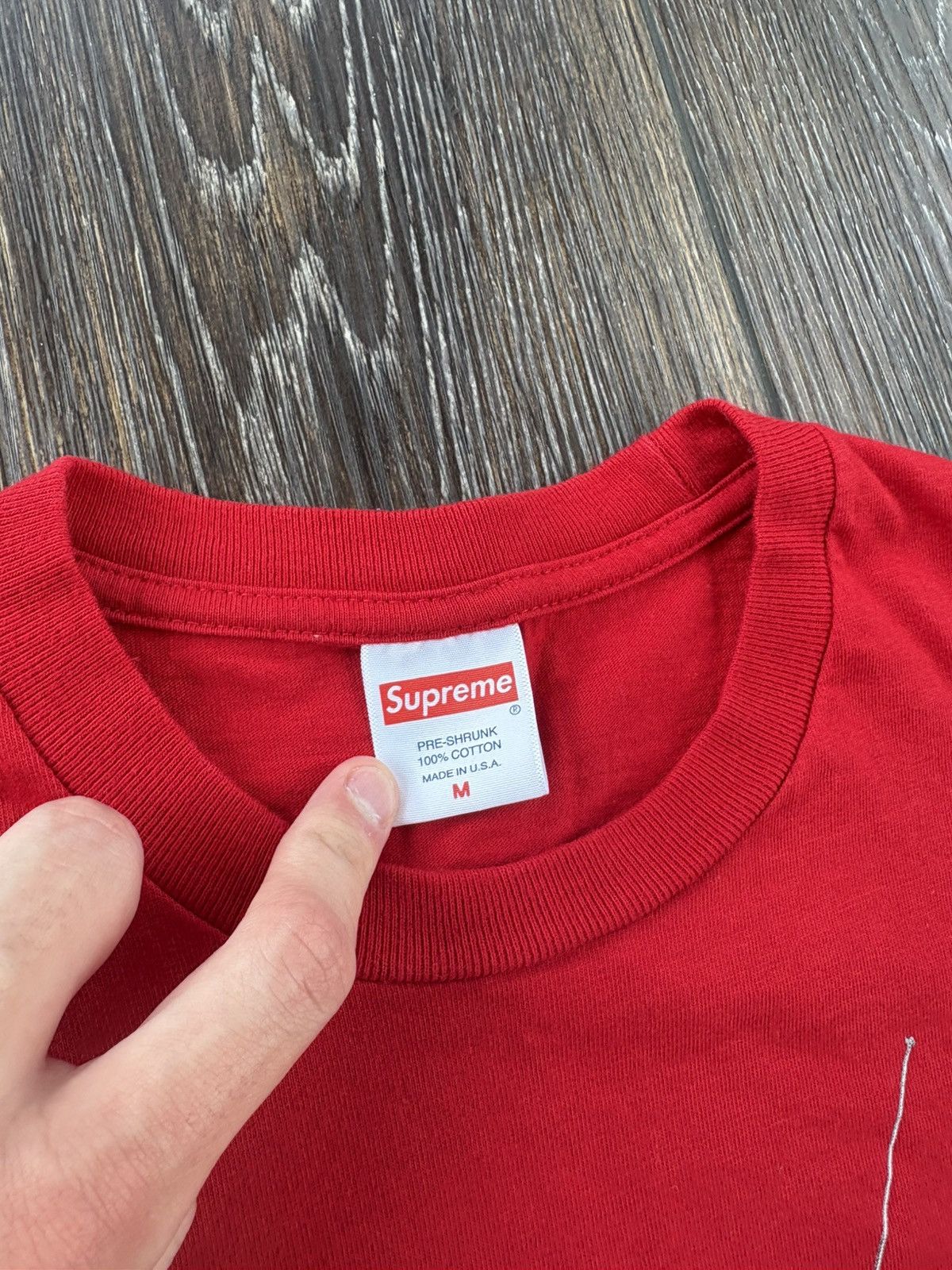Supreme Supreme TV Tee SS18 Red Size US M / EU 48-50 / 2 - 5 Thumbnail