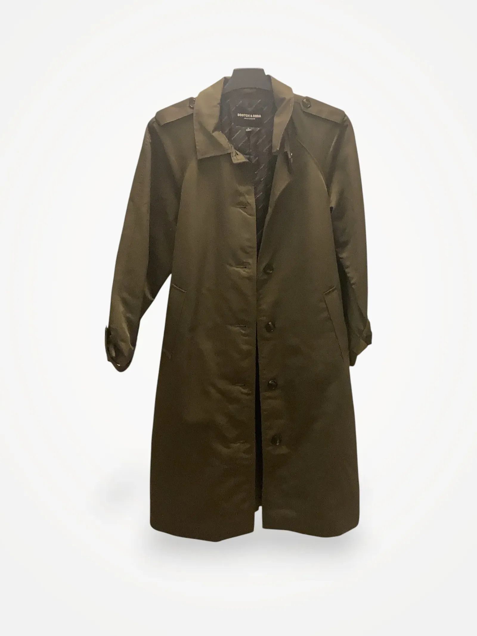 Scotch & Soda Scotch & Soda #5052490 Trenchcoat Size L / US 10 / IT 46 - 1 Thumbnail