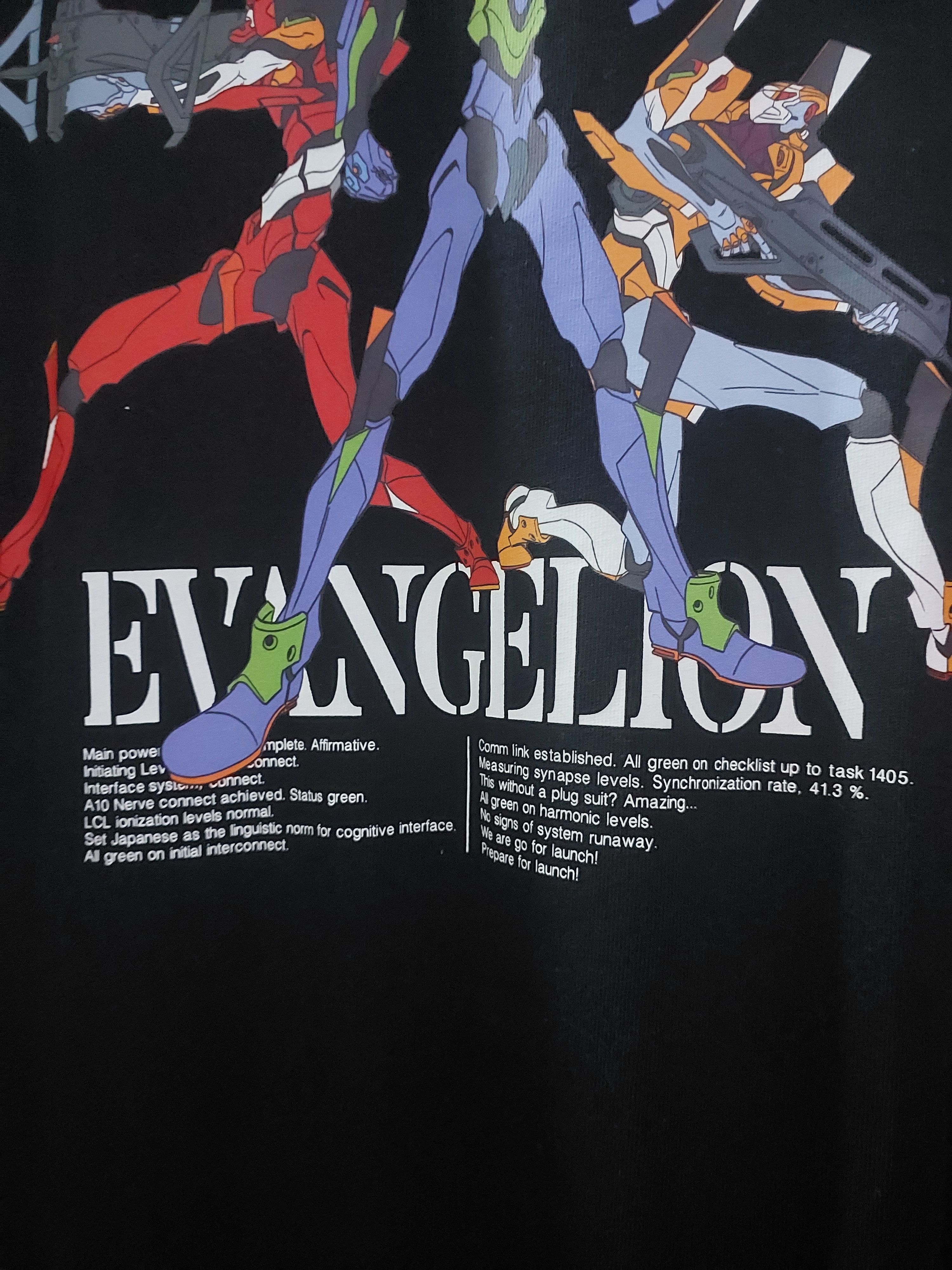 Anime NEON GENESIS EVANGELION VINTAGE ANIME T-SHIRT Size US XL / EU 56 / 4 - 3 Thumbnail