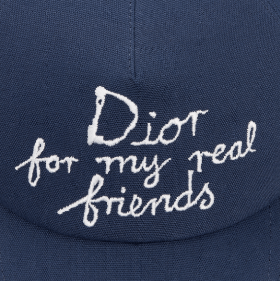Dior o1w1db11025 583C93 Size : OS / Hat / Cap in Navy Blue Size ONE SIZE - 3 Thumbnail