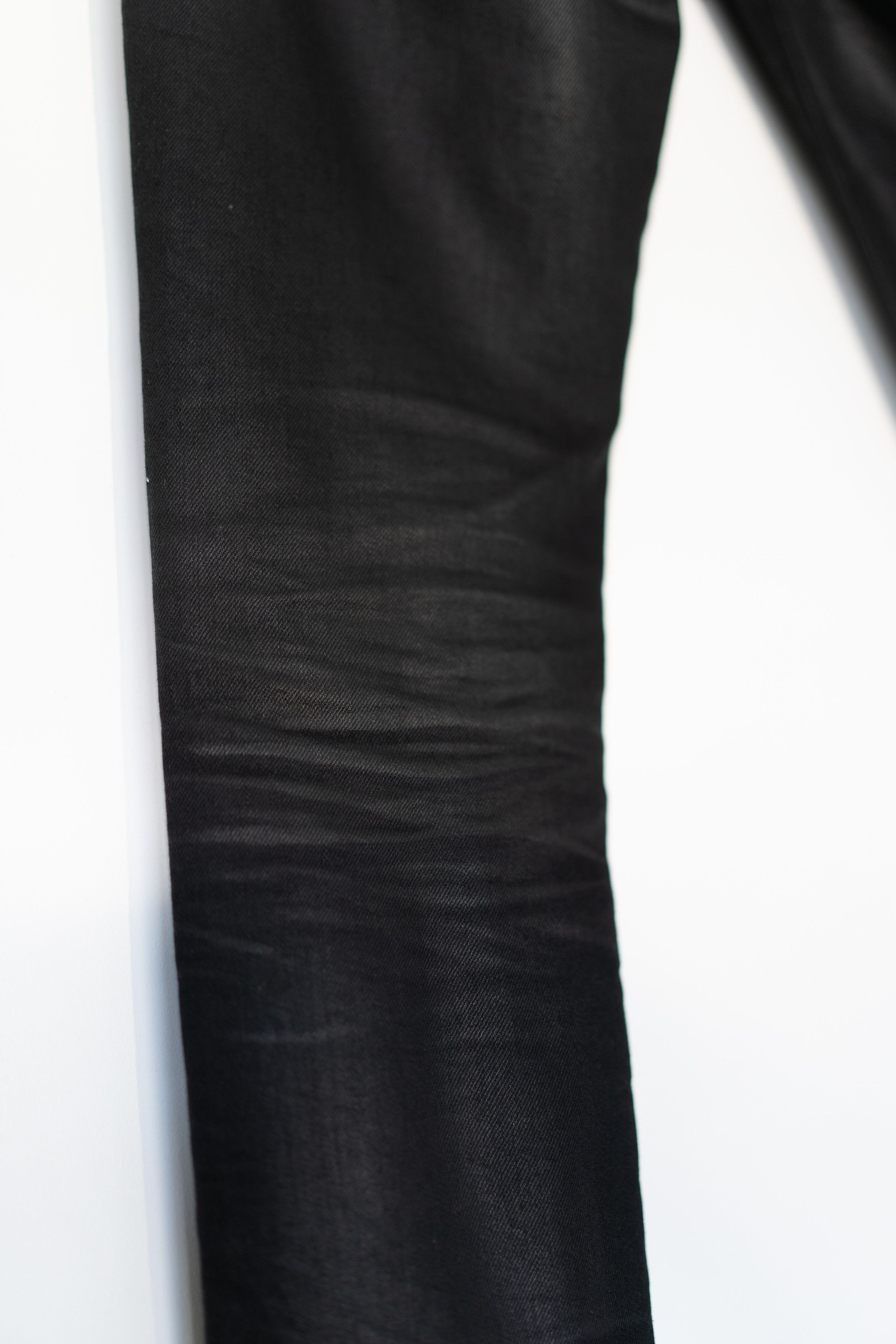 Saint Laurent Paris D02 Waxed Skinny Jeans Size US 29 - 7 Thumbnail