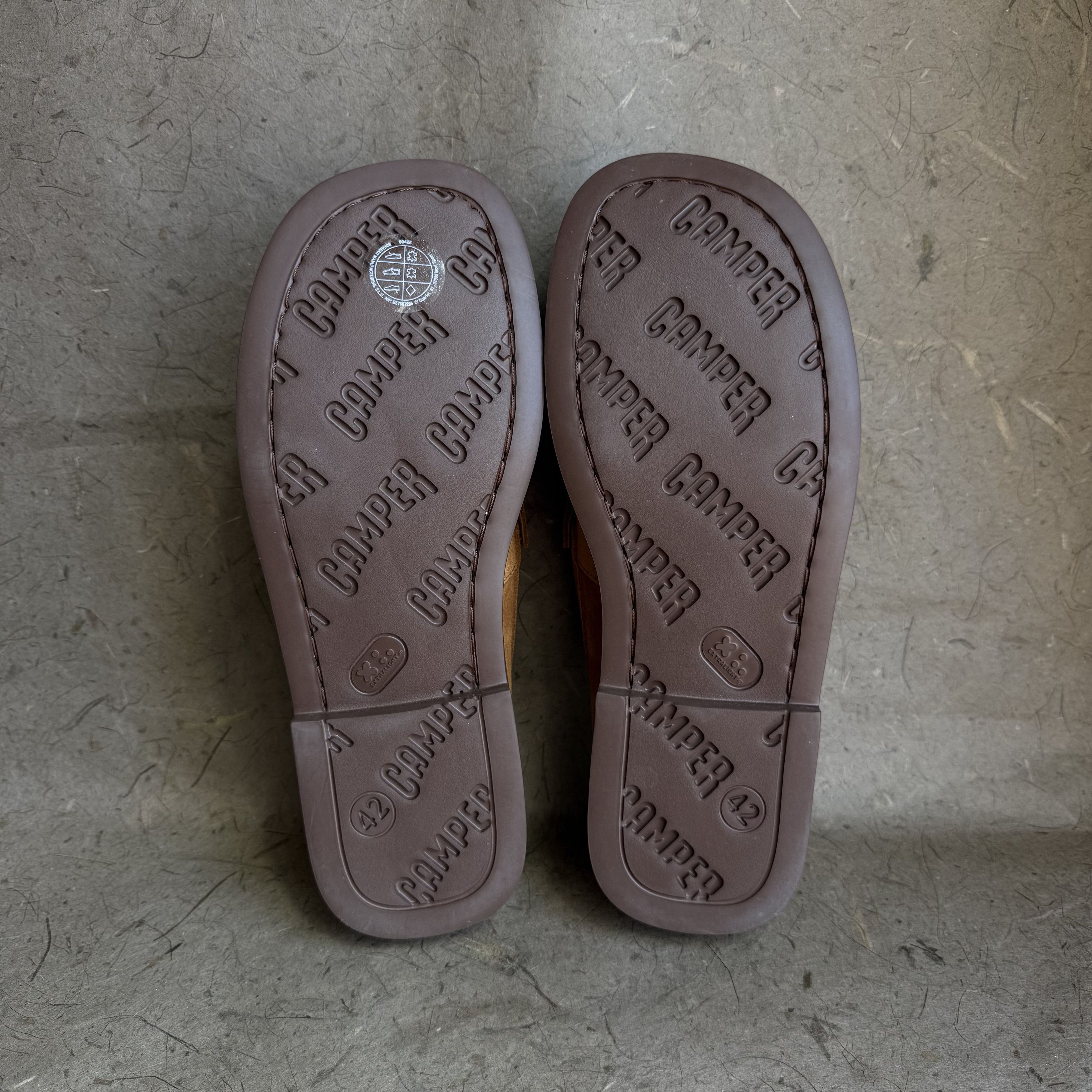 Camper Camper Don loafers in brown nubuck Size US 9 / EU 42 - 4 Thumbnail
