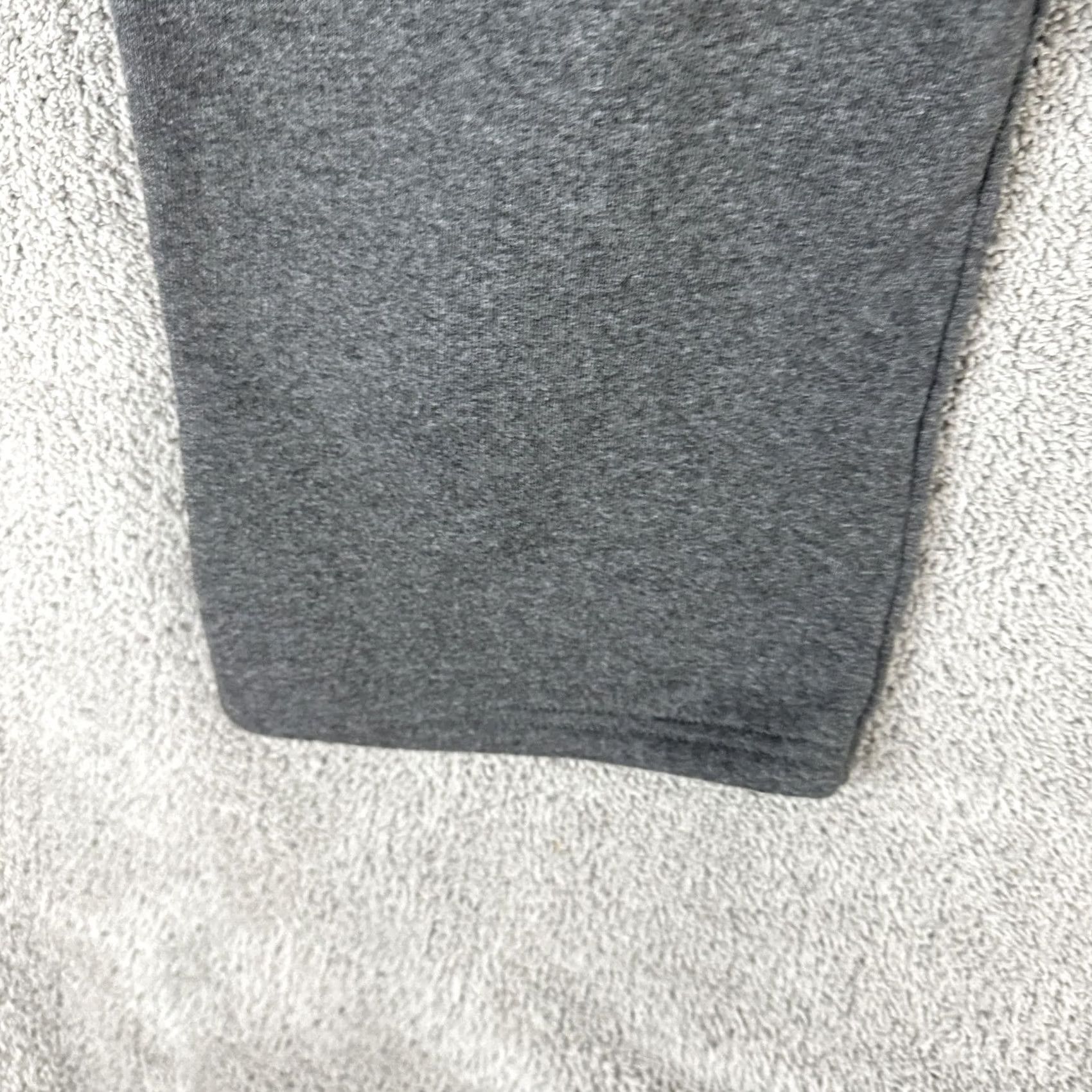 Champion Champion Sweatpants Mens Large Gray Fleece Open Bottom Elastic Waist Lounge Size US 33 - 5 Thumbnail