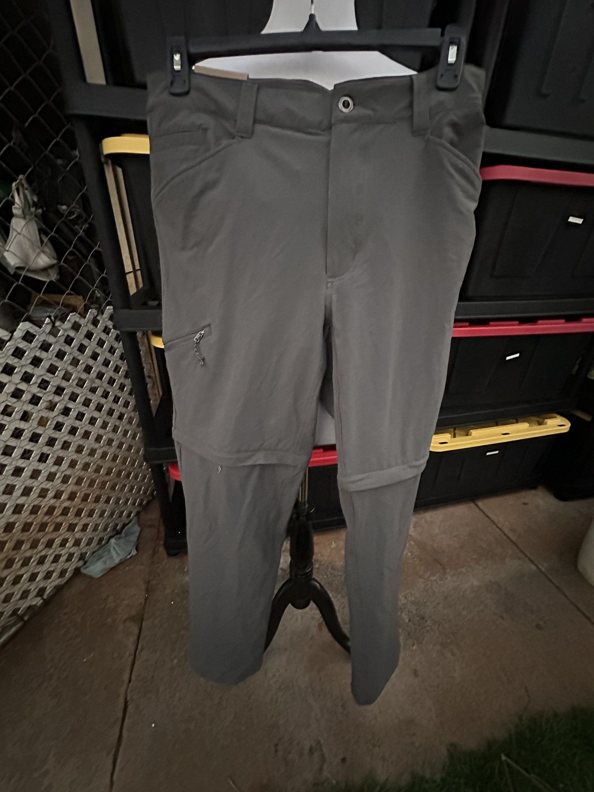 Patagonia New Patagonia Convertible Pants Men's 35X32 Quandary Grey Size US 35 - 1 Thumbnail