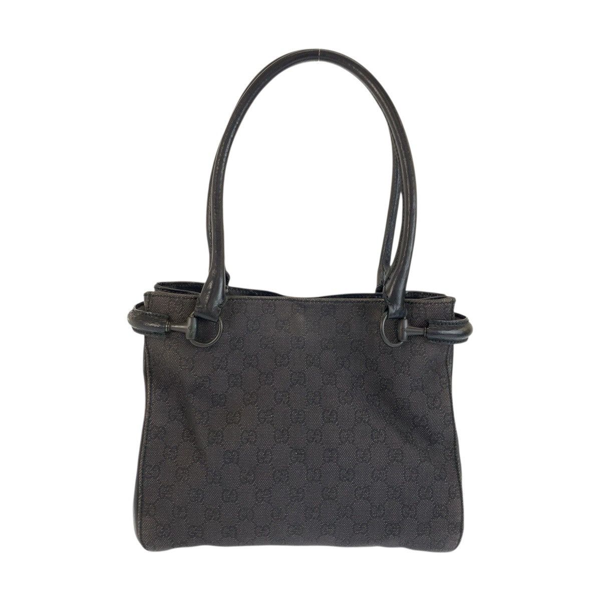 Gucci Gucci Gucci GG Canvas Leather Tote Bag Leather Tote Bag 101971 DUTY FREE for USA Size ONE SIZE - 1 Thumbnail