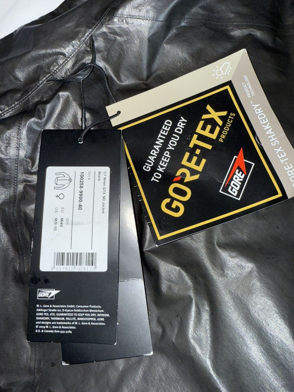 Goretex Gore-Tex NWT black jacket. Size men’s XS-S Size US S / EU 44-46 / 1 - 11 Thumbnail