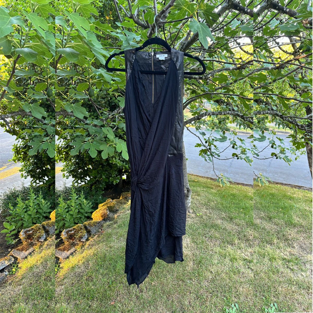 Helmut Lang vintage helmut lang lambskin draped dress Size XS / US 0-2 / IT 36-38 - 1 Thumbnail