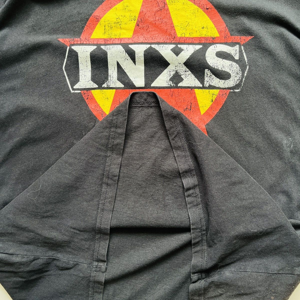 Band Tees INXS Rock Band 1977 TShirt Big Logo Printed Size US M / EU 48-50 / 2 - 15 Thumbnail