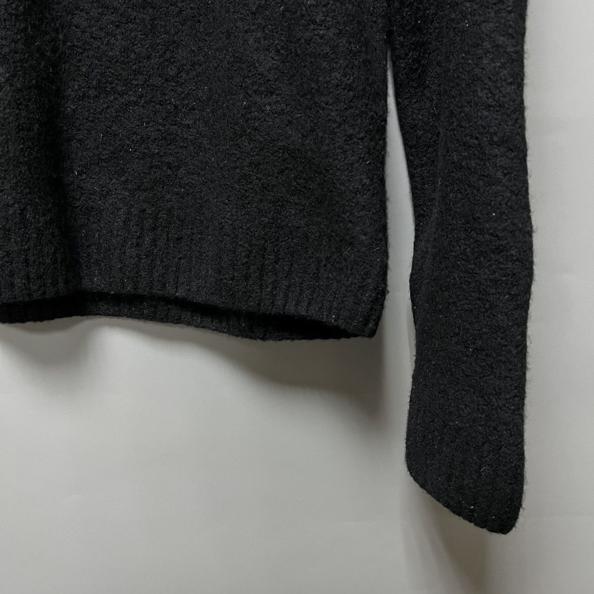 Percival Percival Mohair Wool Sweater Black Size US M / EU 48-50 / 2 - 6 Thumbnail