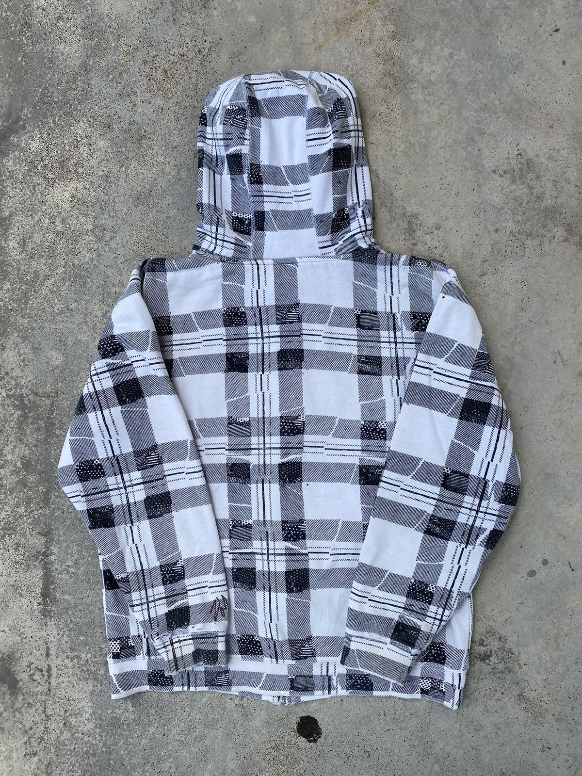 Vintage × Volcom RARE Vintage Y2K Volcom Overprint Zip Up Hoodie Size US L / EU 52-54 / 3 - 6 Thumbnail