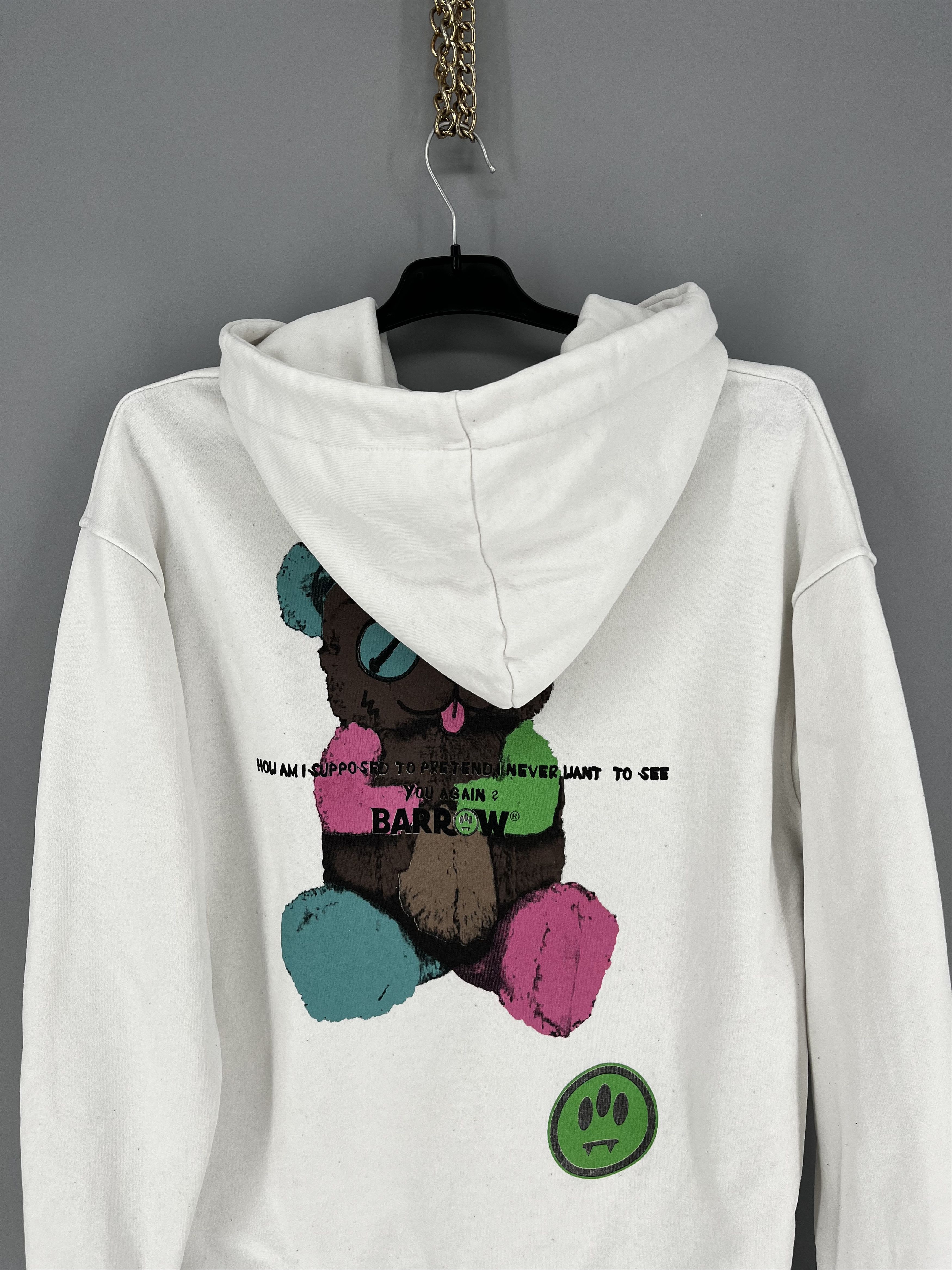 Barrow Barrow Hoodie Bear Black Want Feel Good Print Logo Size US M / EU 48-50 / 2 - 12 Thumbnail