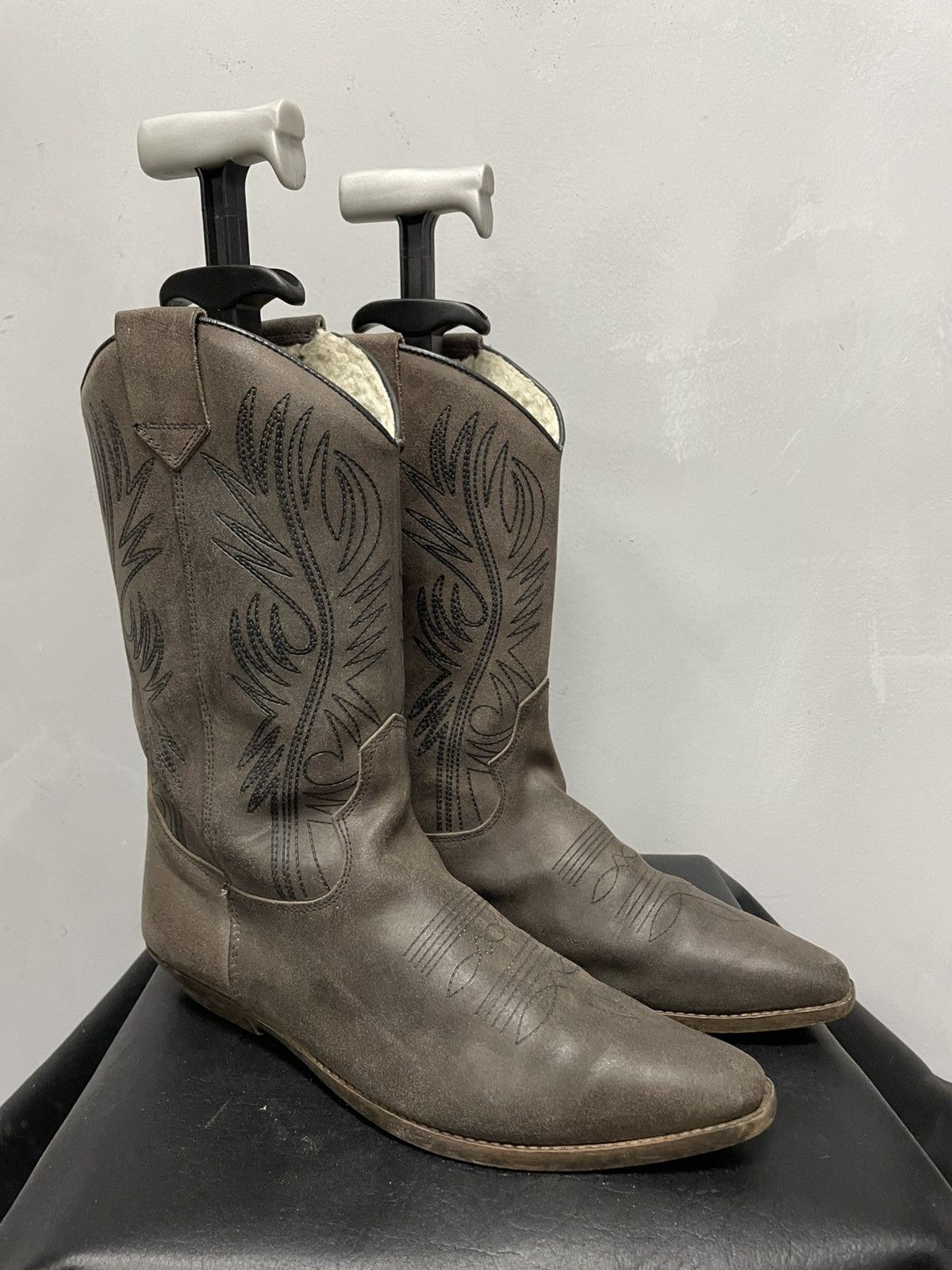 Western Rise Western boots sendra leather archive 2000s cowboy guidi vibe Size US 10 / EU 43 - 1 Thumbnail