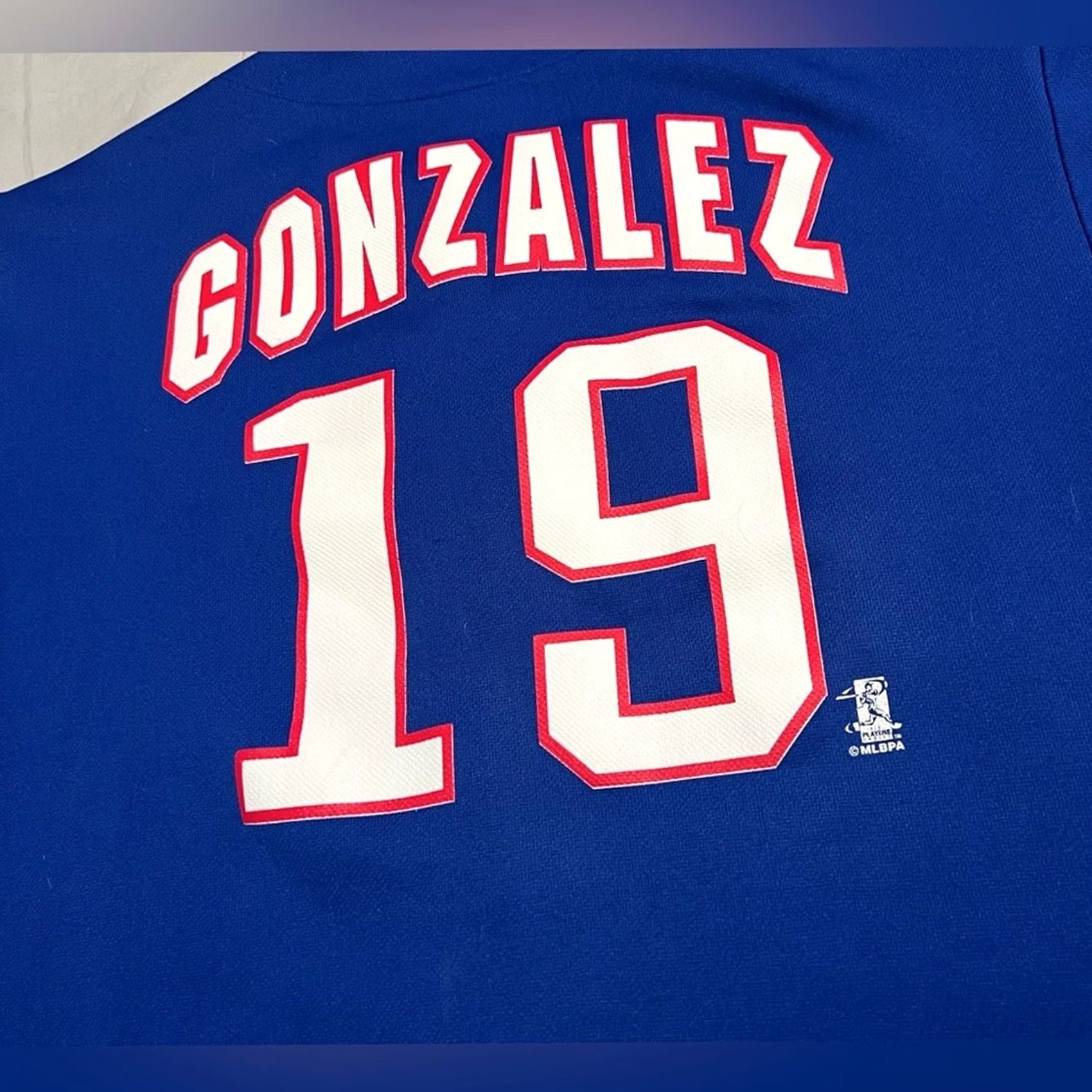 Logo Athletic VINTAGE Texas Rangers Jersey Juan Gonzalez 2000 Blue XL Men's Logo Athletic Shirt Size US XL / EU 56 / 4 - 7 Thumbnail