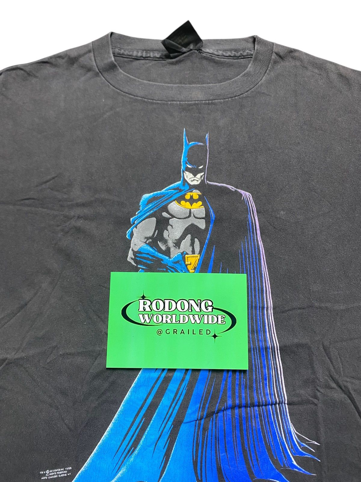 Vintage VINTAGE BATMAN CHANGE’S TAG 1988 DC COMIC Size US L / EU 52-54 / 3 - 2 Thumbnail