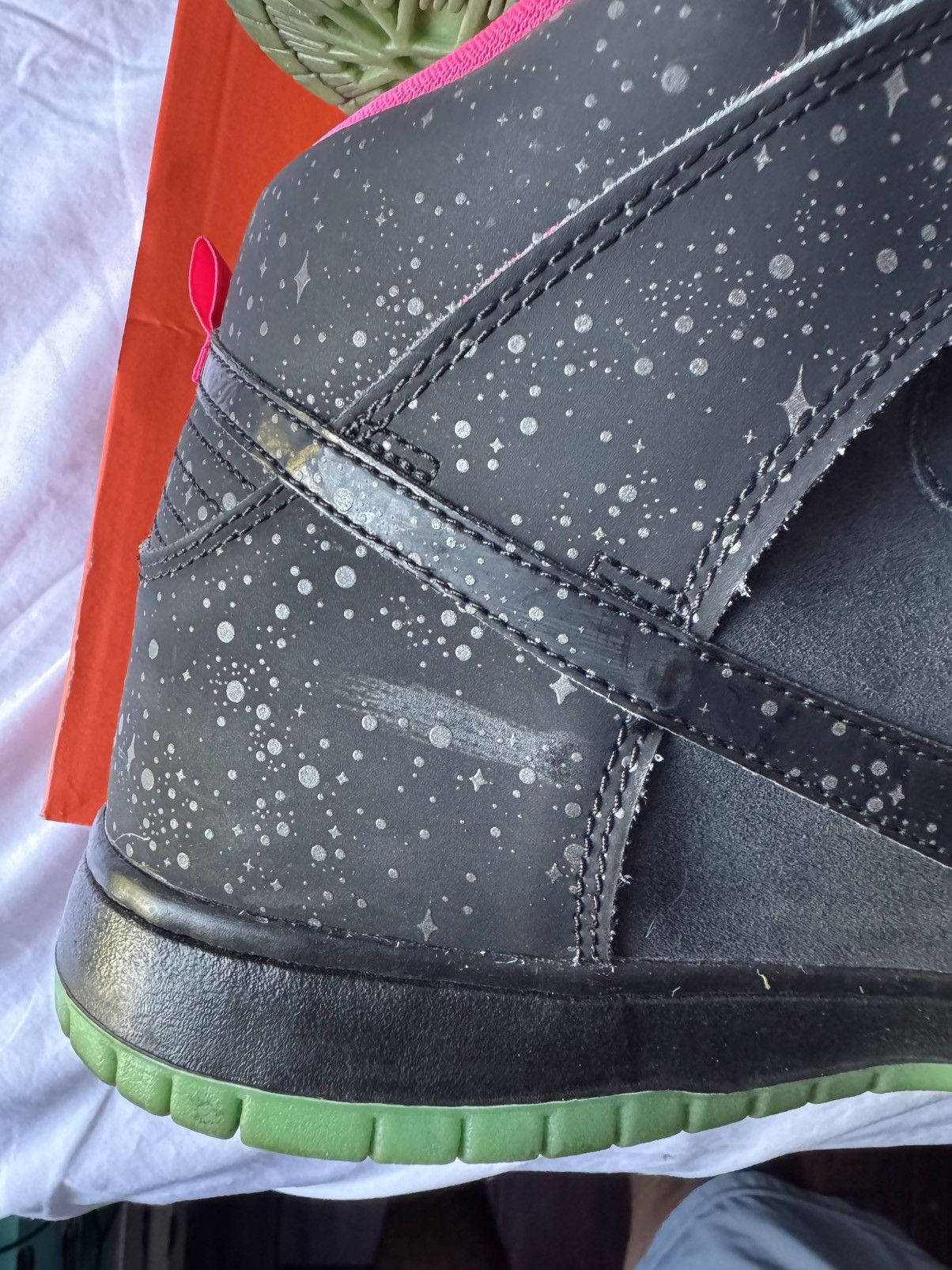 Nike 2014 Nike SB Dunk High Premium Northern Lights Size US 11 / EU 44 - 4 Thumbnail