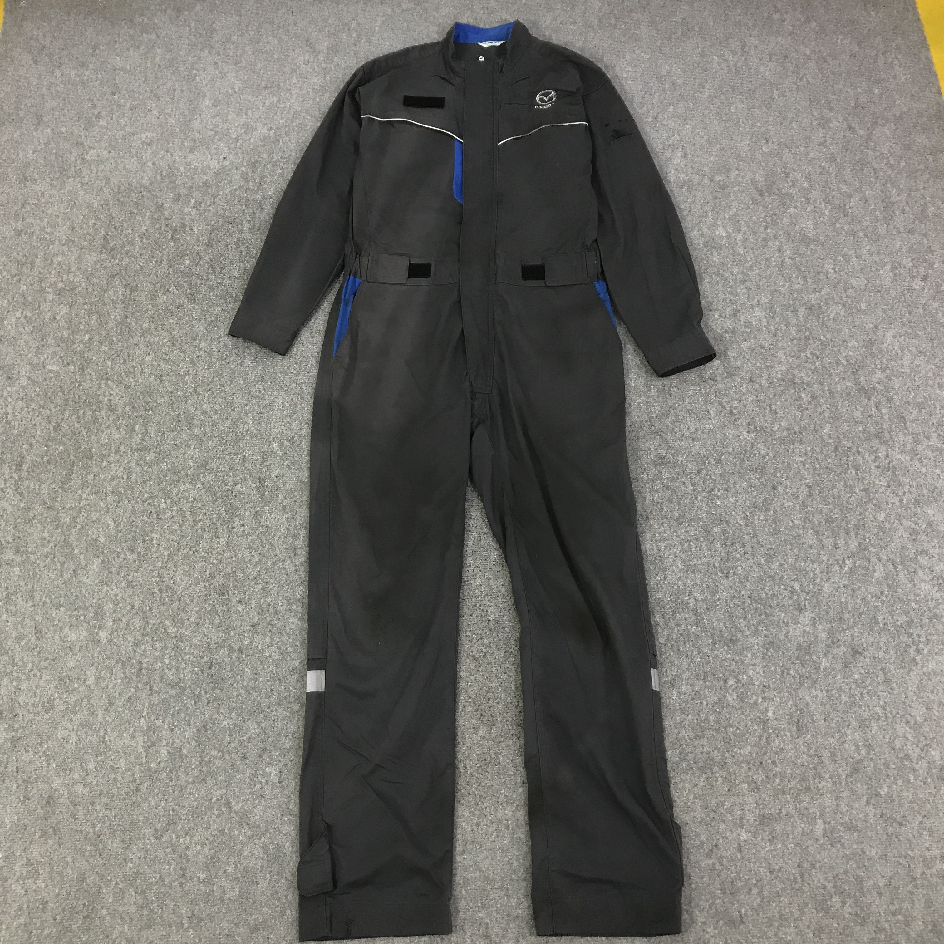 Japanese Brand MAZDA RACING JAPAN COVERALL JACKET K110B11 Size US L / EU 52-54 / 3 - 2 Thumbnail