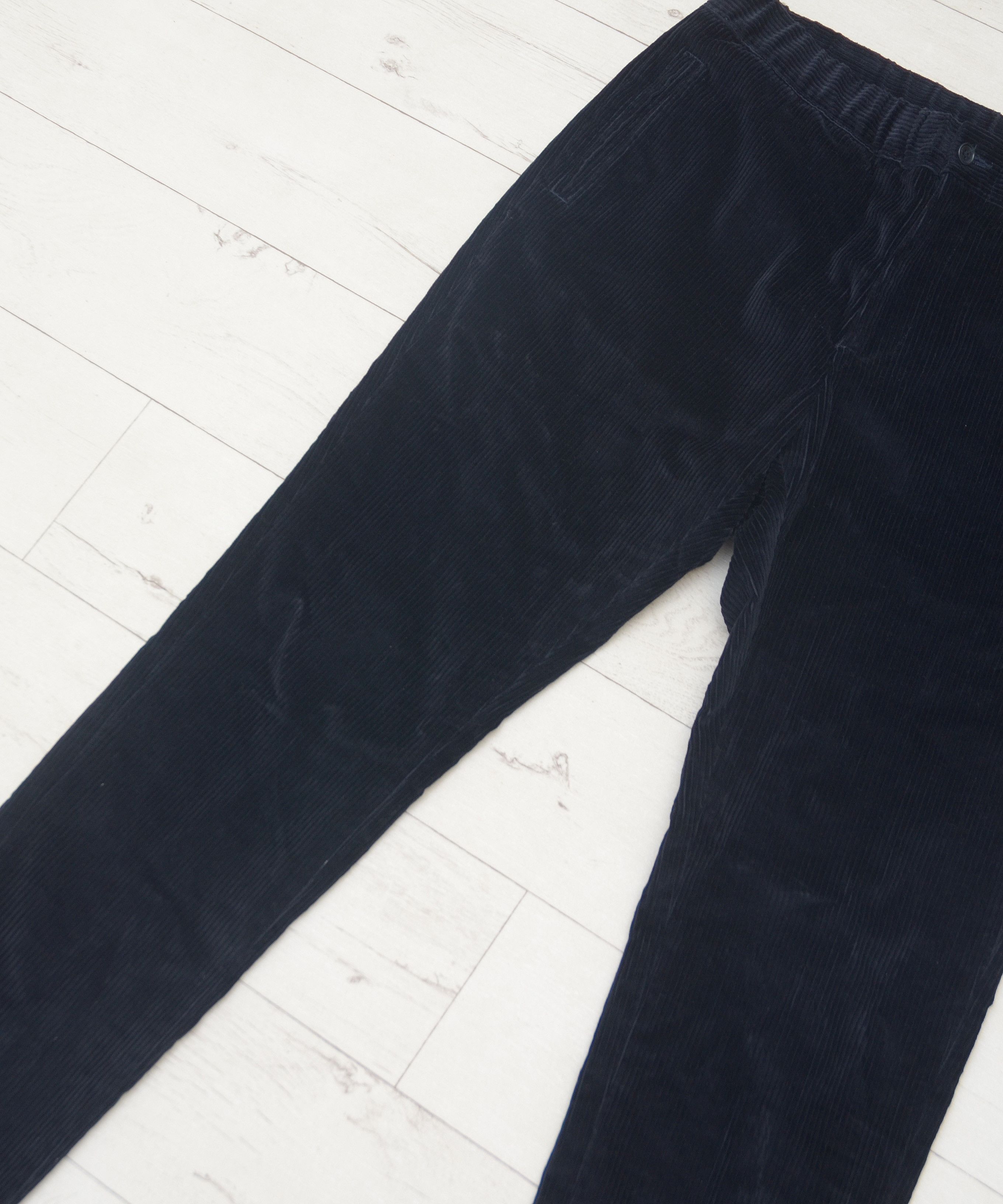 Daniele Alessandrini × Designer Daniele Alessandrini Quarantotto Navy Corduroy Velor Pants Size US 33 - 3 Thumbnail