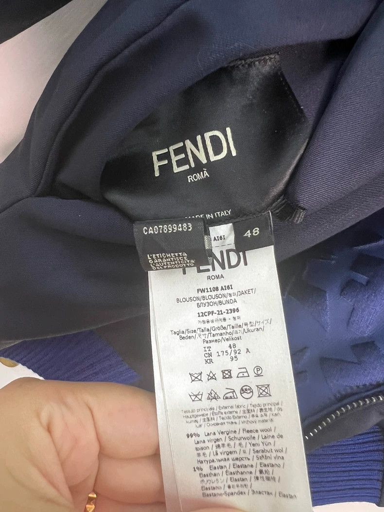 Fendi Fendi Double-sided solid colour bomber jacket Size US M / EU 48-50 / 2 - 6 Thumbnail