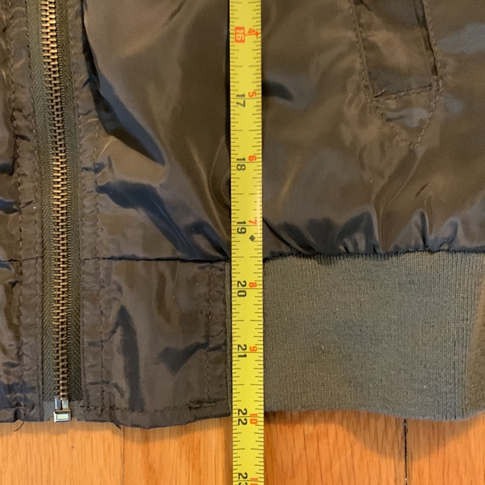 New Look New Look Bomber Jacket Khaki Olive Green, Message appliques Size S / US 4 / IT 40 - 12 Thumbnail